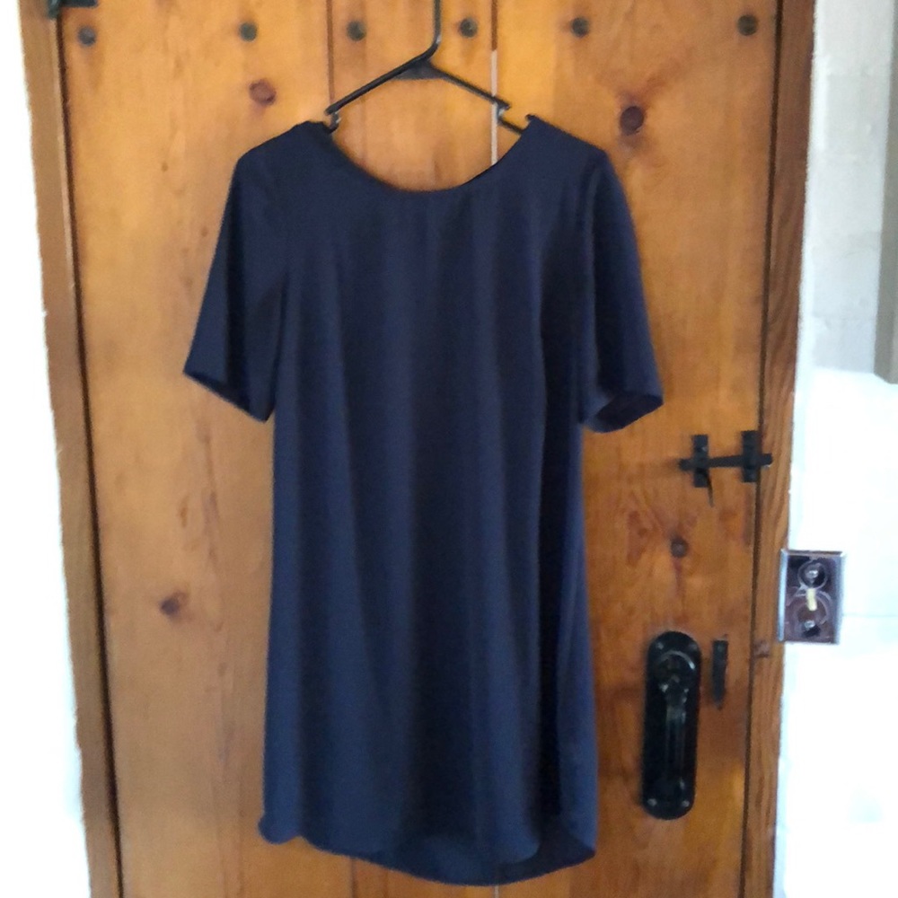 Navy Blue Daniel Rainn Shift Dress
